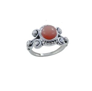 ❤️ E's OPAL STERLING SILVER RING